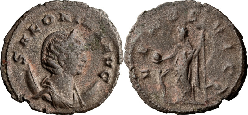 Salonina. Antoninianus; Salonina; Mediolanum, 260-268 AD, Antoninianus, 3.27g. R...