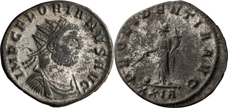 Florianus. Antoninianus; Florianus; 276 AD, Rome, Antoninianus, 3.75g. Paris-188...