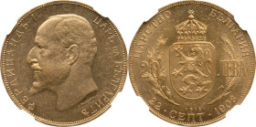Bulgaria, 1912, 20 Leva, NGC, MS61