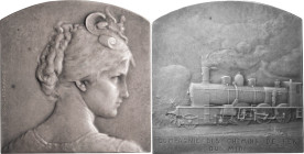 France, Railway company, ca 1902, Medal, AU