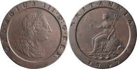 Great Britain, George III, 1760-1820, 1797, 2 Pence, VF/EF