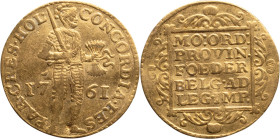 Netherlands, Holland, 1761, Ducat, EF