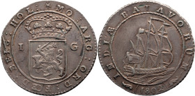 Netherlands, Dutch East Indies, 1802, Guilder, VF/EF