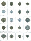 Greece, King Constantine II, 1964-1973 and Republic, 1973-1974. Lot of 41 coins comprising complete set of King Constantine II coinage: 1966 (6), (10 ...