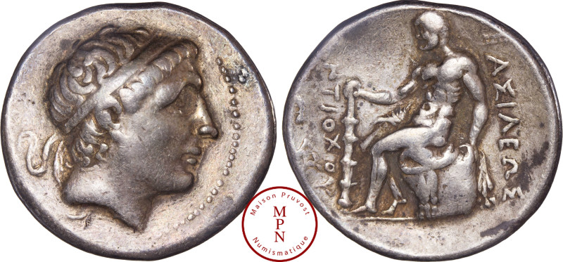 Empire Séleucide, Antiochos II Théos (261-246 avant J.-C.), Tétradrachme, Phokai...