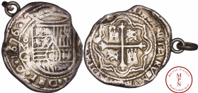 Mexique. Charles II (1665-1700), 8 Reales, 1676, M, Mexico, Argent, TTB, 27.58 g, 41 mm, Cal. 637, Rarissime monnaie dans une qualité bien supérieure ...