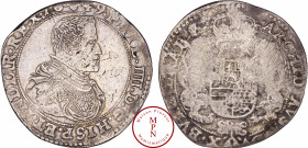 Pays-Bas, Pays-Bas espagnols, Philippe IV (1621-1665), Ducaton, 1649, Bruxelles, Av. PHIL. IIII. D. G. HISP. ET INDIAR. REX. 16 (Tête) 49, Buste à dro...