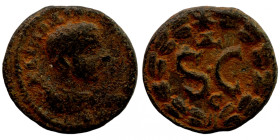 Diadumedian 217-218 AD Bronze Roman
18mm 3,27g
Artificial sand patina