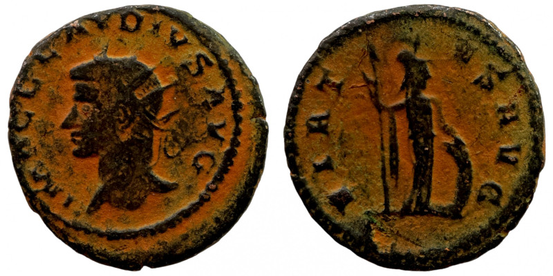 Claudius II Gothicus Antoninianus (AD 268-270)
20mm 2,94g
Artificial sand pati...