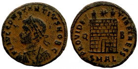 Constantinus I. (307-337 AD). Follis
19mm 2,87g
Artificial sand patina