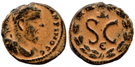 Macrinus AD 217-218 Antioch Bronze
21mm 10,29g
Artificial sand patina