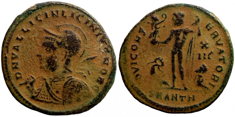 Licinius II. (315-324 ) Follis 
21mm 9,77g
Artificial sand patina