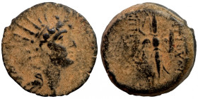 Seleucis Kingdom Greek Coin 1-4 BC Century
19mm 5,65g
Artificial sand patina