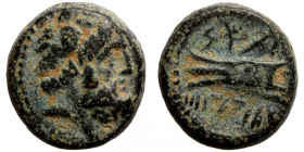 Seleucis Kingdom Greek Coin 1-4 BC Century
13mm 3,86g
Artificial sand patina