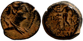 Seleucis Kingdom Greek Coin 1-4 BC Century
15mm 3,08g
Artificial sand patina