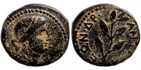 Seleucis Kingdom Greek Coin 1-4 BC Century
16mm 3,56g
Artificial sand patina