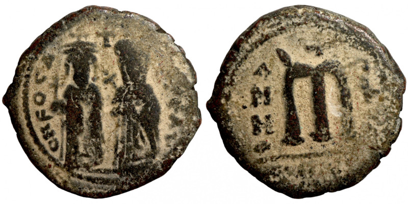 Byzantine bronze coin
27mm 9,88g
Artificial sand patina