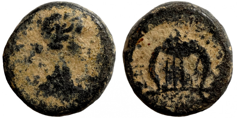 Antik bronze coin
10mm 2,00g
Artificial sand patina