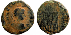 Antik bronze coin
12mm 1,08g
Artificial sand patina