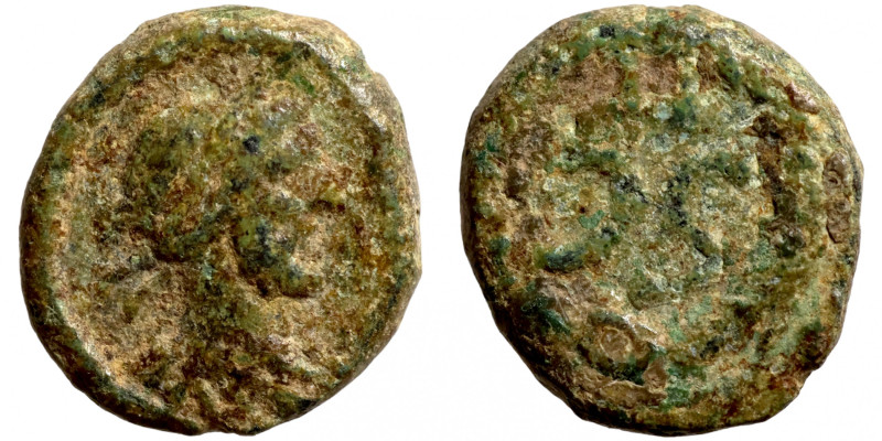 Antik bronze coin
9mm 1,00g
Artificial sand patina