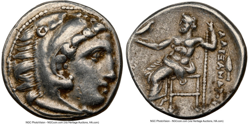 MACEDONIAN KINGDOM. Alexander III the Great (336-323 BC). AR drachm (17mm, 10h)....