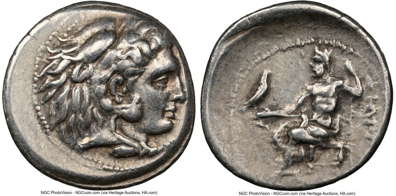 MACEDONIAN KINGDOM. Philip III Arrhidaeus (323-317 BC). AR drachm (17mm, 12h). N...