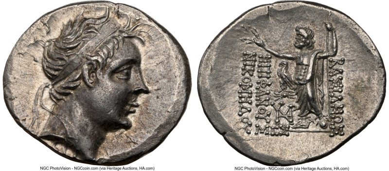 BITHYNIAN KINGDOM. Nicomedes IV (94-74 BC.) AR tetradrachm (31mm, 16.32 gm, 1h)....