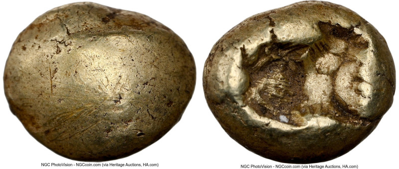 IONIA. Uncertain mint. Ca. 650-600 BC. EL sixth-stater or hecte (9mm, 2.38 gm). ...