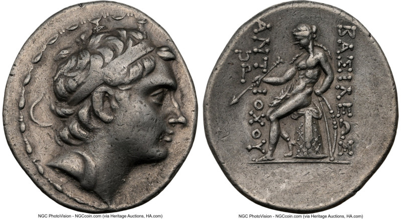 SELEUCID KINGDOM. Antiochus III the Great (222-187 BC). AR tetradrachm (30mm, 12...