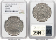 Republic 8 Reales 1869 A-DL AU Details (Cleaned) NGC, Alamos mint, KM377, DP-As07. HID09801242017 © 2024 Heritage Auctions | All Rights Reserved