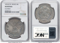 Republic 8 Reales 1876 As-DL AU Details (Cleaned) NGC, Alamos mint, KM377, DP-As15 (Somewhat Scarce). HID09801242017 © 2024 Heritage Auctions | All Ri...