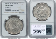 Republic 8 Reales 1890 As-ML UNC Details (Cleaned) NGC, Alamos mint, KM377, DP-As30. HID09801242017 © 2024 Heritage Auctions | All Rights Reserved
