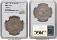 Republic 8 Reales 1842 Ca-RG AU Details (Cleaned) NGC, Chihuahua mint, KM377.2, DP-Ca13. HID09801242017 © 2024 Heritage Auctions | All Rights Reserved...