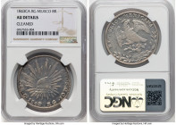 Republic 8 Reales 1843 Ca-RG AU Details (Cleaned) NGC, Chihuahua mint, KM377.2, DP-Ca14. HID09801242017 © 2024 Heritage Auctions | All Rights Reserved...