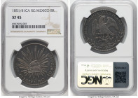 Republic 8 Reales 1851/41 Ca-RG XF45 NGC, Chihuahua mint, KM377.2, DP-Ca22. Noted in Resplandores as a "very scarce and underrated date". HID098012420...