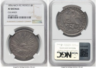 Republic 8 Reales 1856/45 Ca-RG XF Details (Cleaned) NGC, Chihuahua mint, KM377.2, DP-Ca27. HID09801242017 © 2024 Heritage Auctions | All Rights Reser...