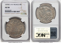 Republic 8 Reales 1878 Ca-AV AU58 NGC, Chihuahua mint, KM377.2, DP-Ca57. HID09801242017 © 2024 Heritage Auctions | All Rights Reserved