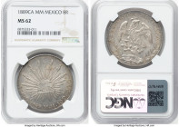 Republic 8 Reales 1889 Ca-MM MS62 NGC, Chihuahua mint, KM377.2, DP-Ca72. HID09801242017 © 2024 Heritage Auctions | All Rights Reserved