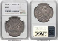 Republic 8 Reales 1870 C-CE XF45 NGC, Culiacan mint, KM377.3, DP-Cn27. HID09801242017 © 2024 Heritage Auctions | All Rights Reserved