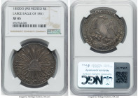 Republic 8 Reales 1850 Do-JMR XF45 NGC, Durango mint, KM377.4, DP-Do29. Large eagle variety of 1851. HID09801242017 © 2024 Heritage Auctions | All Rig...