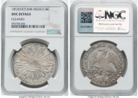 Republic 8 Reales 1853 Do-CP/JMR UNC Details (Cleaned) NGC, Durango mint, KM377.4, DP-Do33. HID09801242017 © 2024 Heritage Auctions | All Rights Reser...