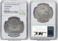 Republic 8 Reales 1876/5 Do-CM AU Details (Cleaned) NGC, Durango mint, KM377.4, DP-Do59 (Scarcer Than Normal Date). HID09801242017 © 2024 Heritage Auc...