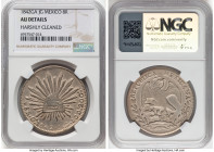 Republic 8 Reales 1842 Ga-JG AU Details (Harshly Cleaned) NGC, Guadalajara mint, KM377.6, DP-Ga22. HID09801242017 © 2024 Heritage Auctions | All Right...