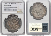 Republic 8 Reales 1844 Ga-MC AU Details (Chopmarked, Cleaned) NGC, Guadalajara mint, KM377.6, DP-Ga25. HID09801242017 © 2024 Heritage Auctions | All R...