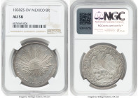 Republic 8 Reales 1830 Zs-OV AU58 NGC, Zacatecas mint, KM377.13, DP-Zs09. A more elusive date than the post-1831 issues. HID09801242017 © 2024 Heritag...