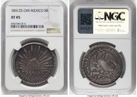 Republic 8 Reales 1841 Zs-OM XF45 NGC, Zacatecas mint, KM377.13, DP-Zs21. HID09801242017 © 2024 Heritage Auctions | All Rights Reserved