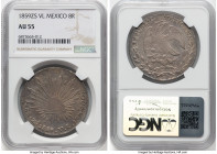 Republic 8 Reales 1859 Zs-VL AU55 NGC, Zacatecas mint, KM377.13, DP-Zs41. A fine toned example of a rather scarce assayer. HID09801242017 © 2024 Herit...
