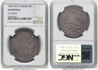 Republic 8 Reales 1864/3 Zs-VL AU Details (Cleaned) NGC, Zacatecas mint, KM377.13, DP-Zs48. HID09801242017 © 2024 Heritage Auctions | All Rights Reser...
