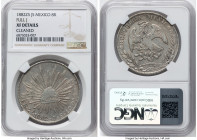 Republic 8 Reales 1882 Zs-JS XF Details (Cleaned) NGC, Zacatecas mint, KM377.13, DP-Zs67 (Very Rare). Guanajuato die style, full "J" variety. A highly...