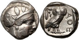 Greece, Attica, 454-404 BC, Tetradrachm, Athens